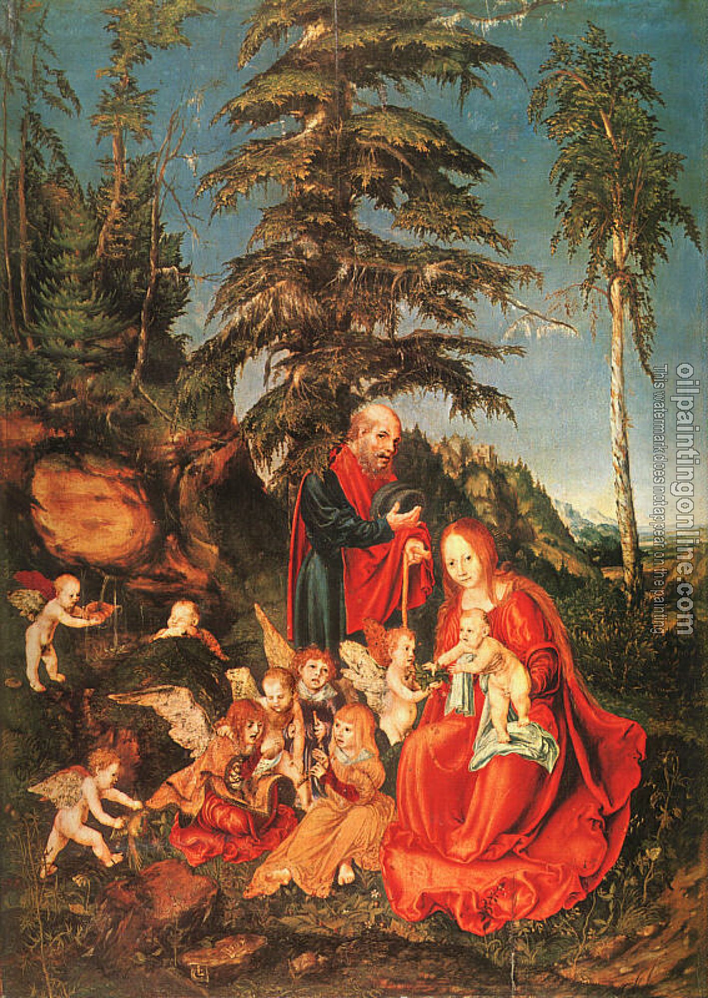 Cranach, Lucas the Elder - Oil Painting